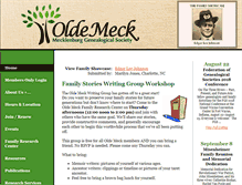 Tablet Screenshot of oldemeck.org